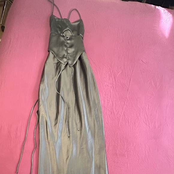 NWT Babyboo Lillia Maxi Dress - Charcoal - Picture 3 of 8